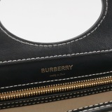 Burberry Logo Pocket Tote Canvas with Leather Mini — thumbnail 8