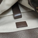 Gucci Double Pocket Belt Backpack Jumbo GG Canvas and Leather Large — thumbnail 11