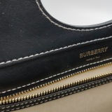 Burberry Logo Pocket Tote Canvas with Leather Mini — thumbnail 10