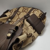 Gucci Double Pocket Belt Backpack Jumbo GG Canvas and Leather Large — thumbnail 18