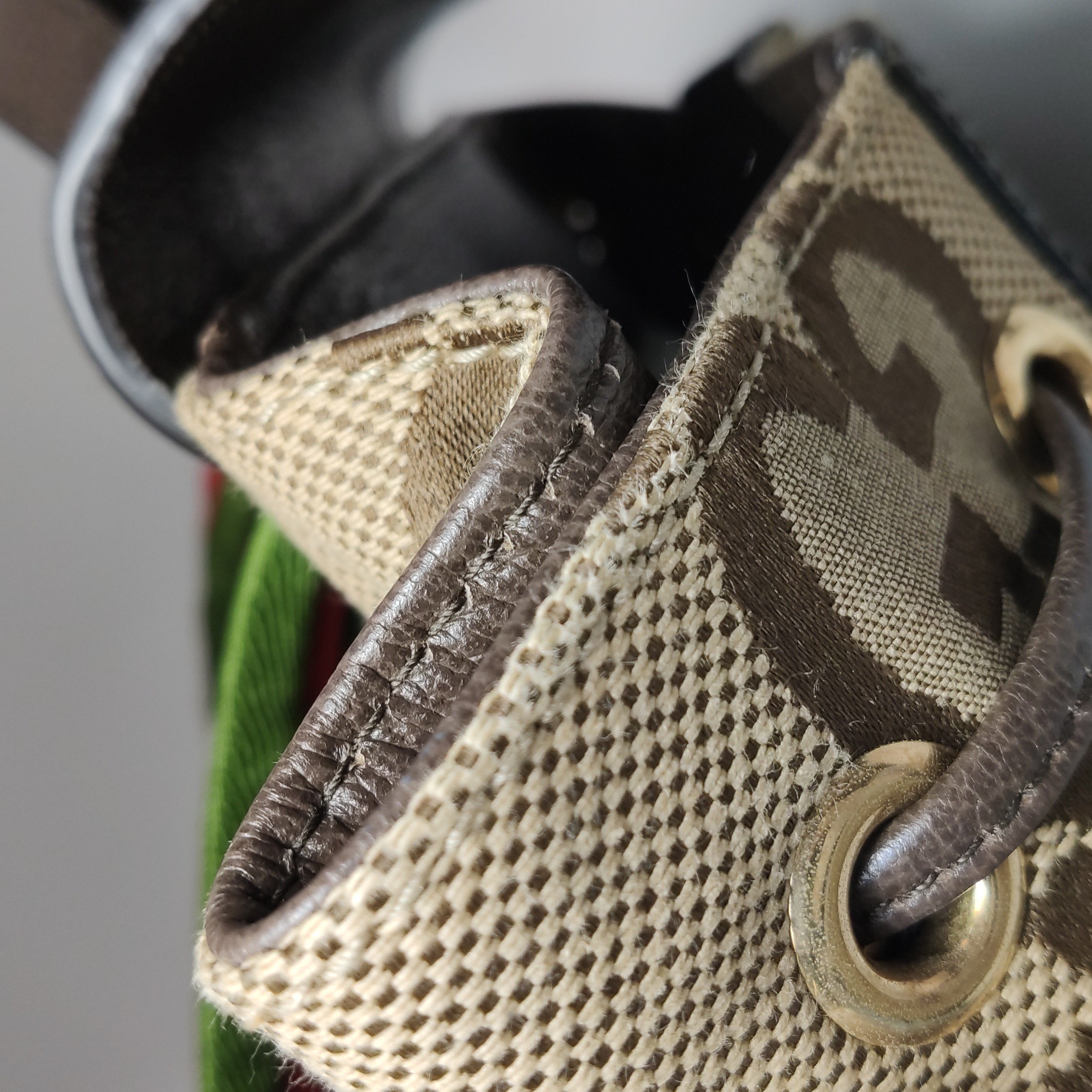 Gucci Double Pocket Belt Backpack Jumbo GG Canvas and Leather Large — photo 16 of 18