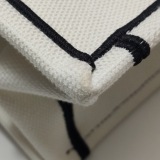 Christian Dior Book Tote Embroidered Canvas Medium — thumbnail 13