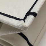 Christian Dior Book Tote Embroidered Canvas Medium — thumbnail 14