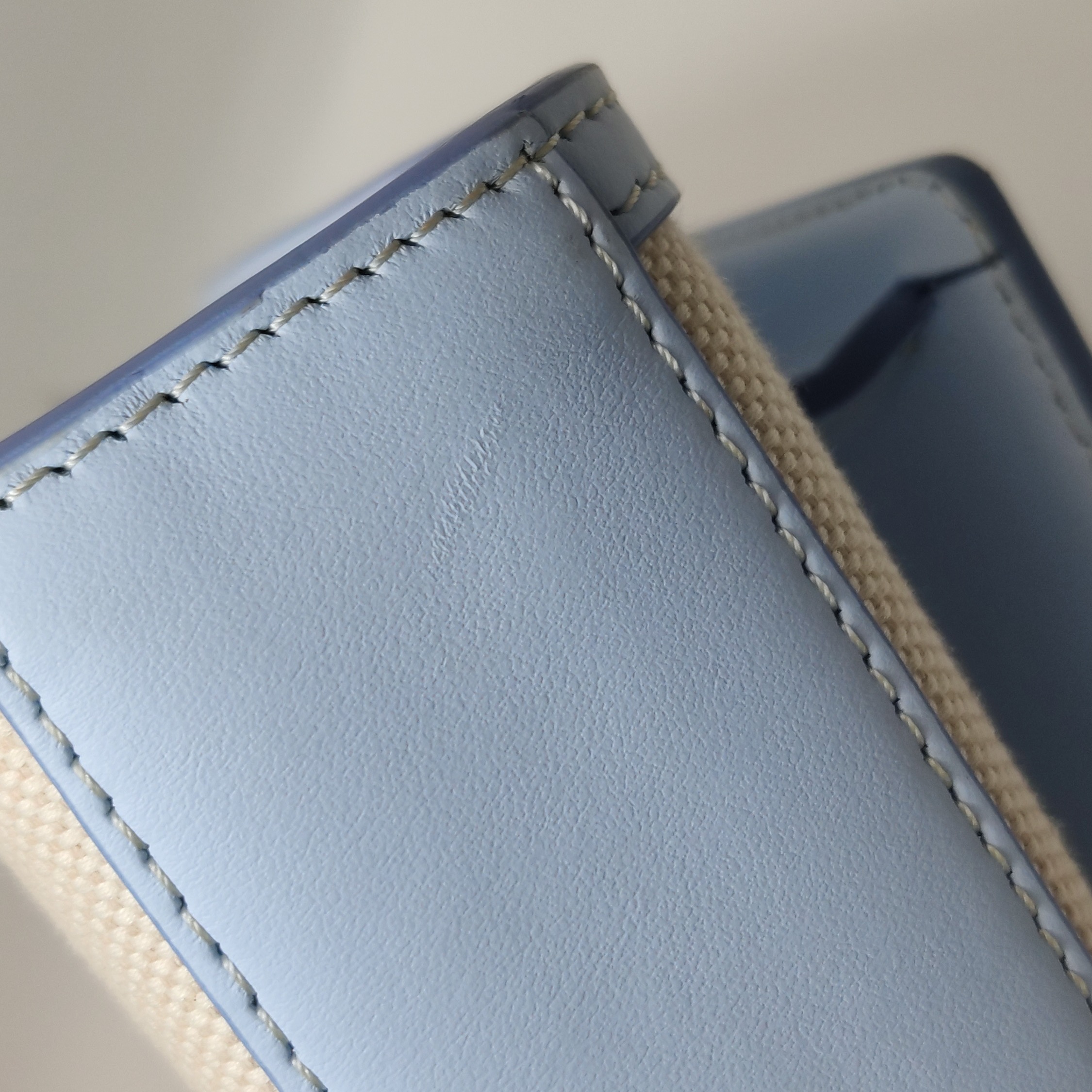 Burberry Logo Pocket Tote Canvas with Leather Mini — photo 11 of 13