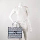 Christian Dior Book Tote Embroidered Canvas Medium — thumbnail 2