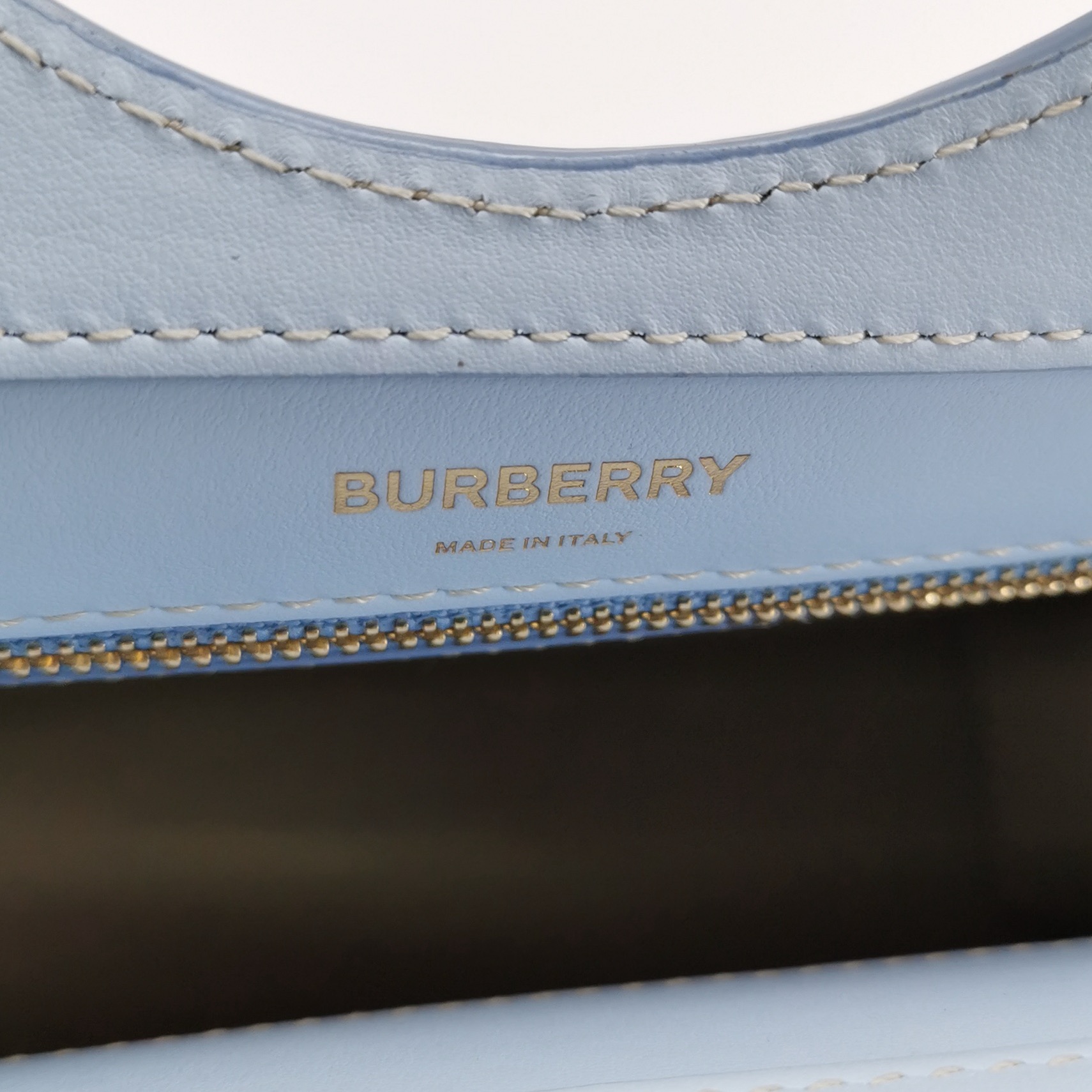 Burberry Logo Pocket Tote Canvas with Leather Mini — photo 8 of 14