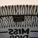 Christian Dior Book Tote Embroidered Canvas Medium — thumbnail 7