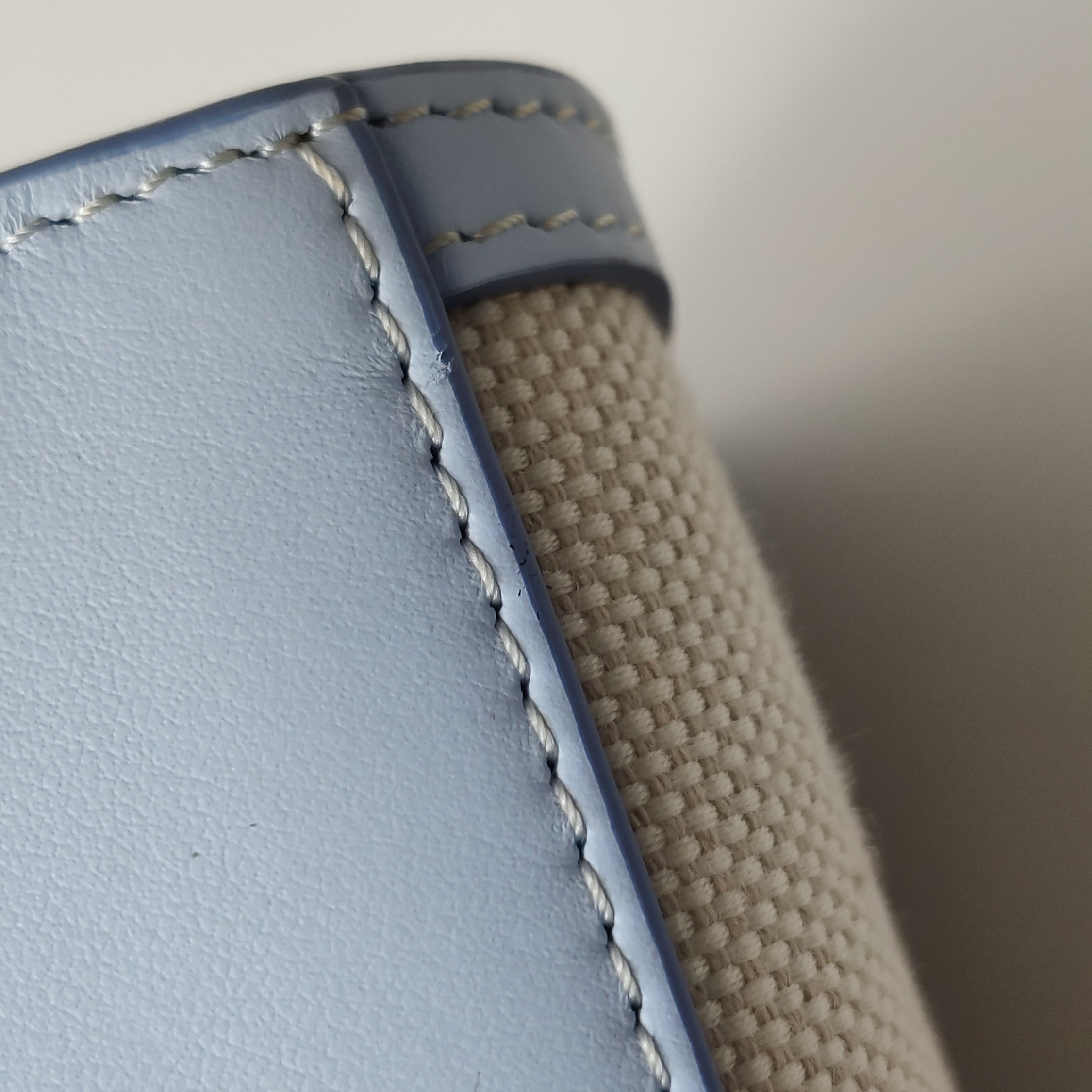 Burberry Logo Pocket Tote Canvas with Leather Mini — photo 11 of 14