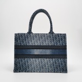 Christian Dior Book Tote Embroidered Canvas Medium — thumbnail 5