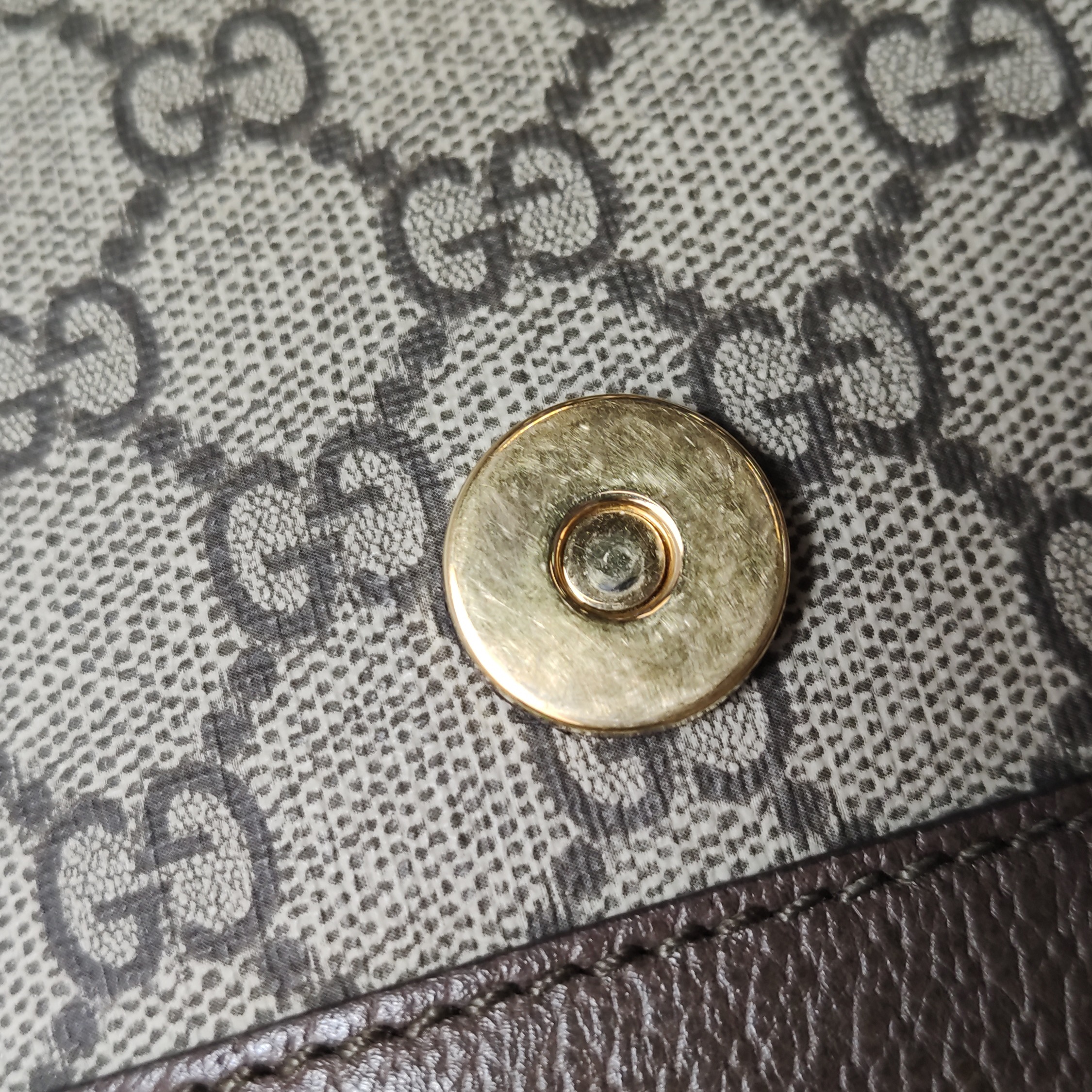 Gucci Ophidia Flap Backpack GG Coated Canvas Mini — photo 16 of 19