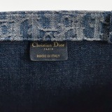 Christian Dior Book Tote Embroidered Canvas Medium — thumbnail 8