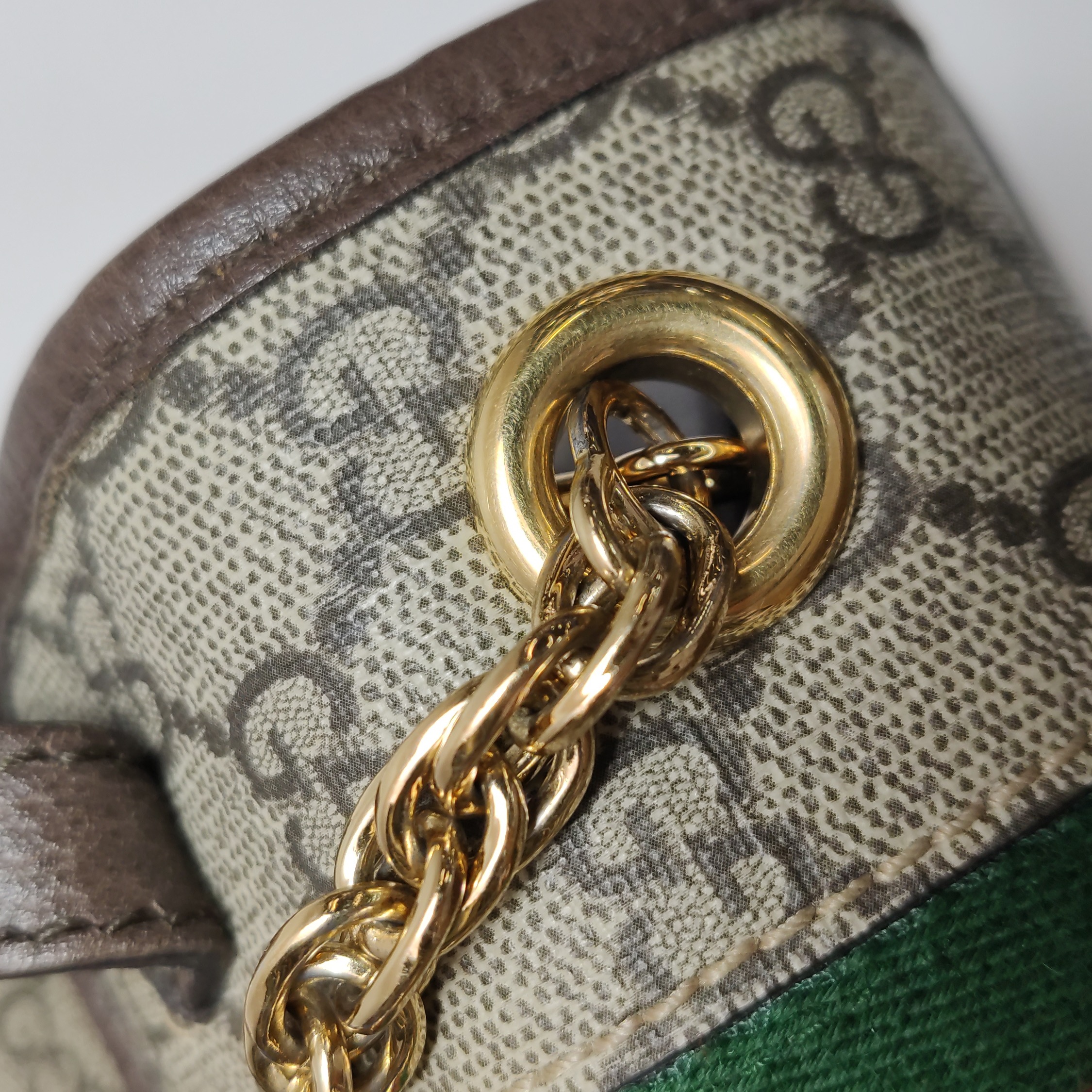 Gucci Ophidia Flap Backpack GG Coated Canvas Mini — photo 11 of 19