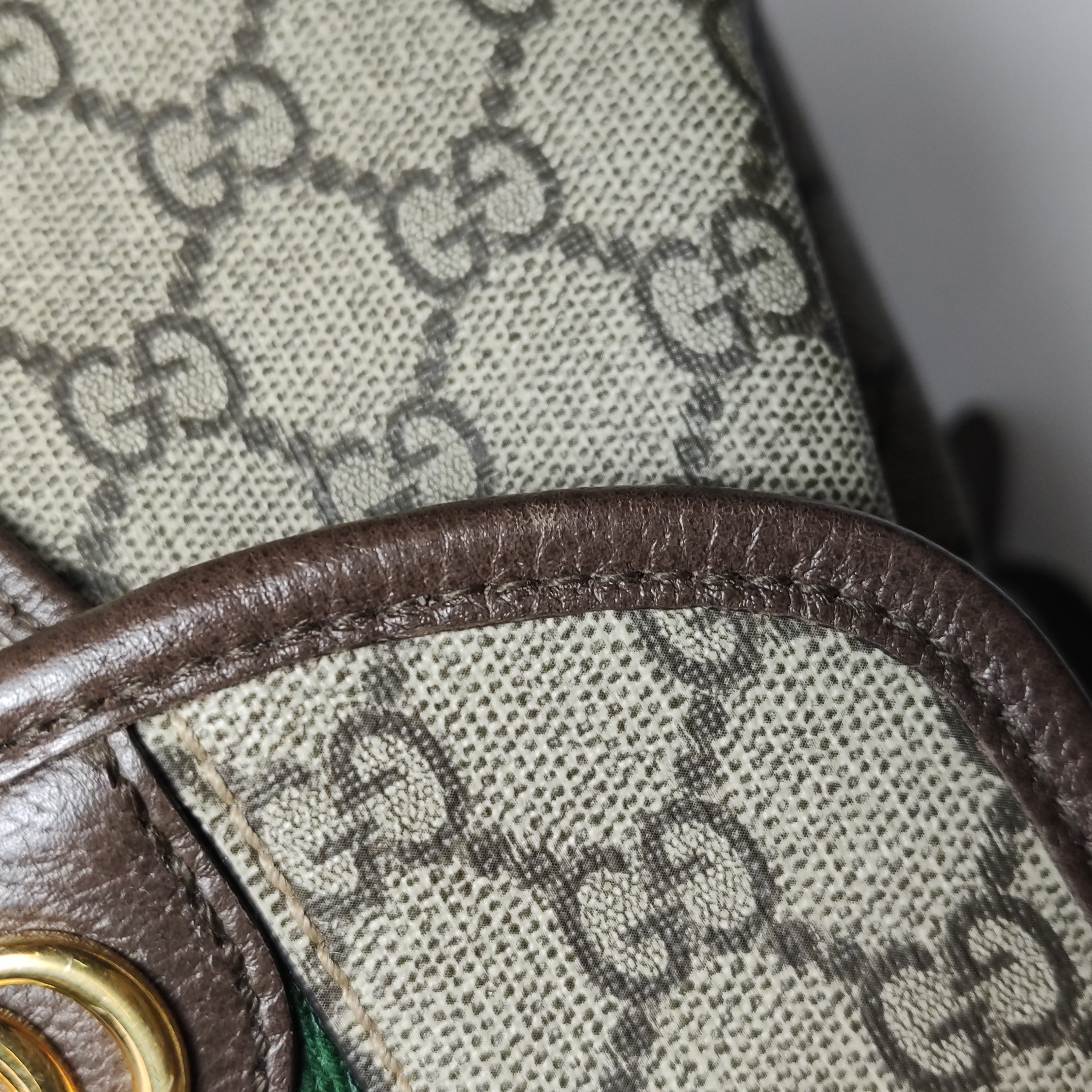 Gucci Ophidia Flap Backpack GG Coated Canvas Mini — photo 15 of 19