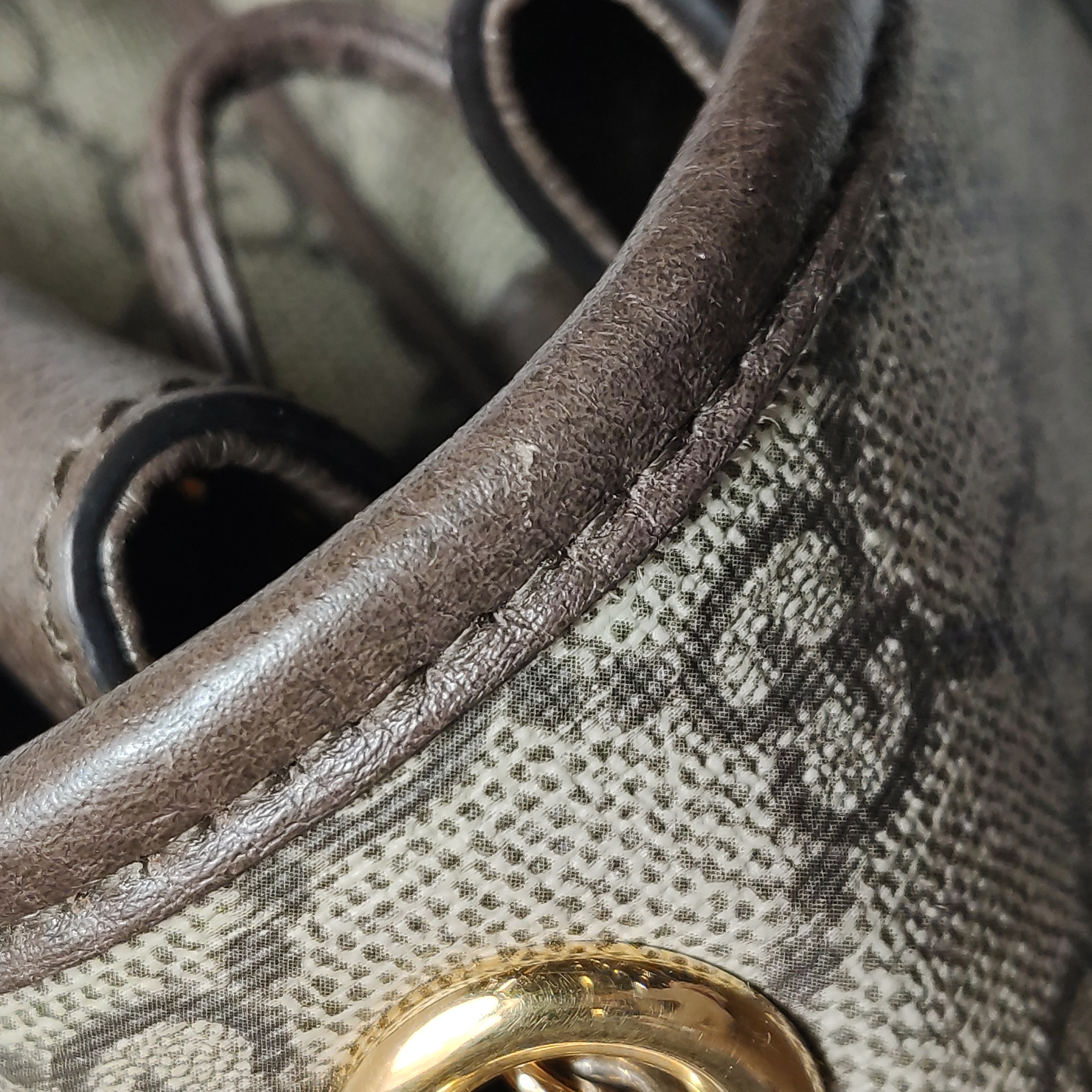 Gucci Ophidia Flap Backpack GG Coated Canvas Mini — photo 14 of 19