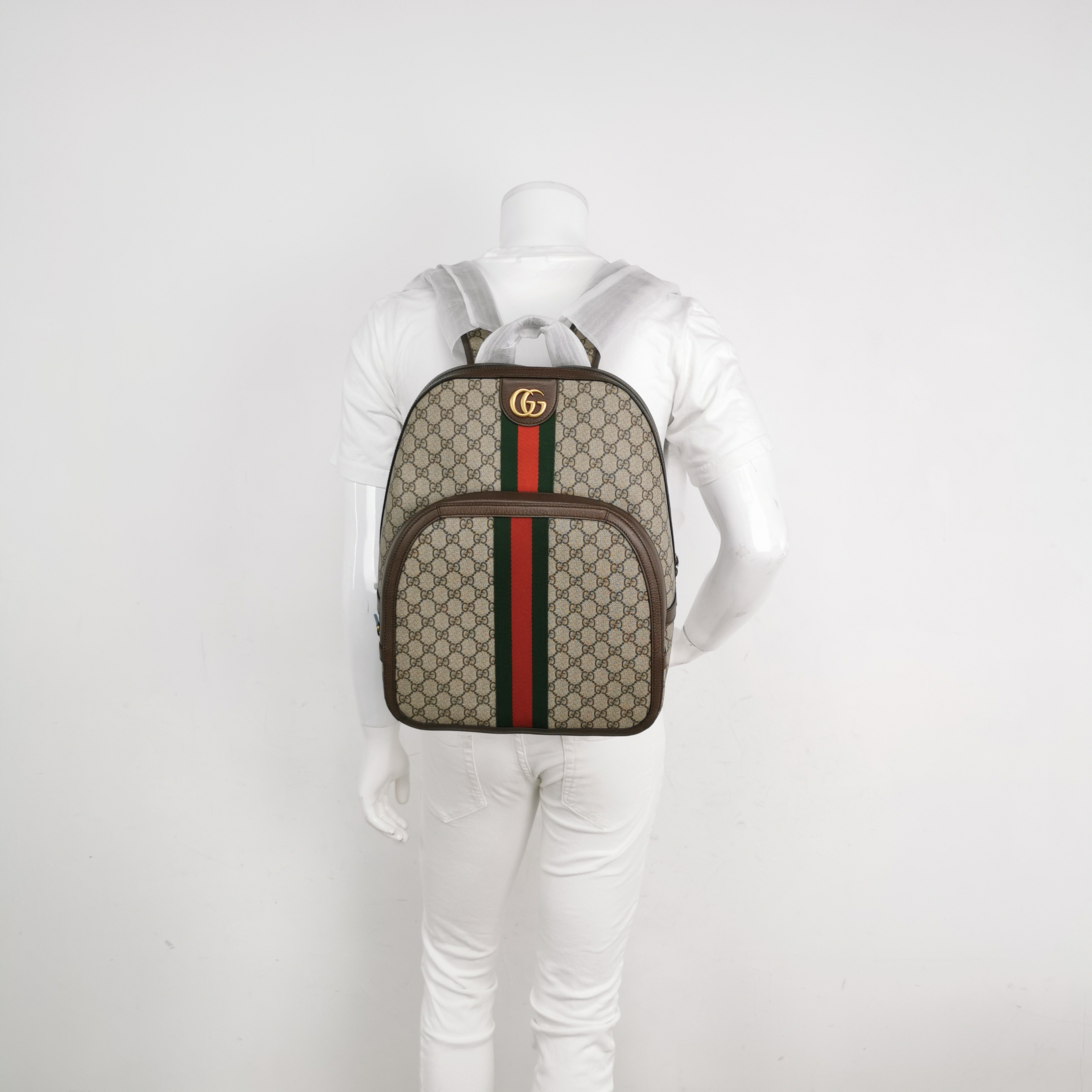 Gucci Ophidia Backpack GG Coated Canvas Medium — alternate view