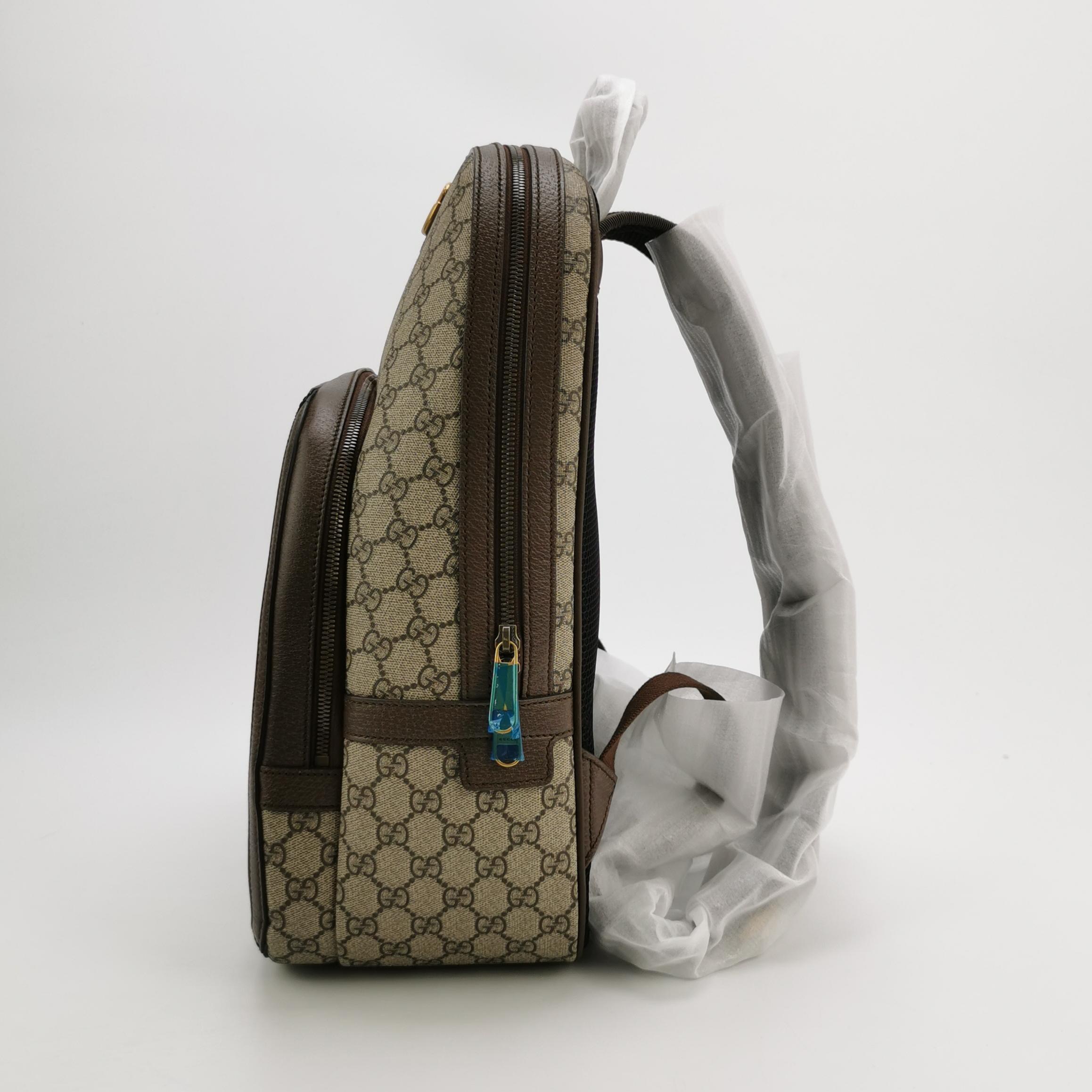 Gucci Ophidia Backpack GG Coated Canvas Medium — photo 3 of 14