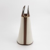 Burberry Logo Title Pocket Crossbody Bag Canvas and Leather — thumbnail 4