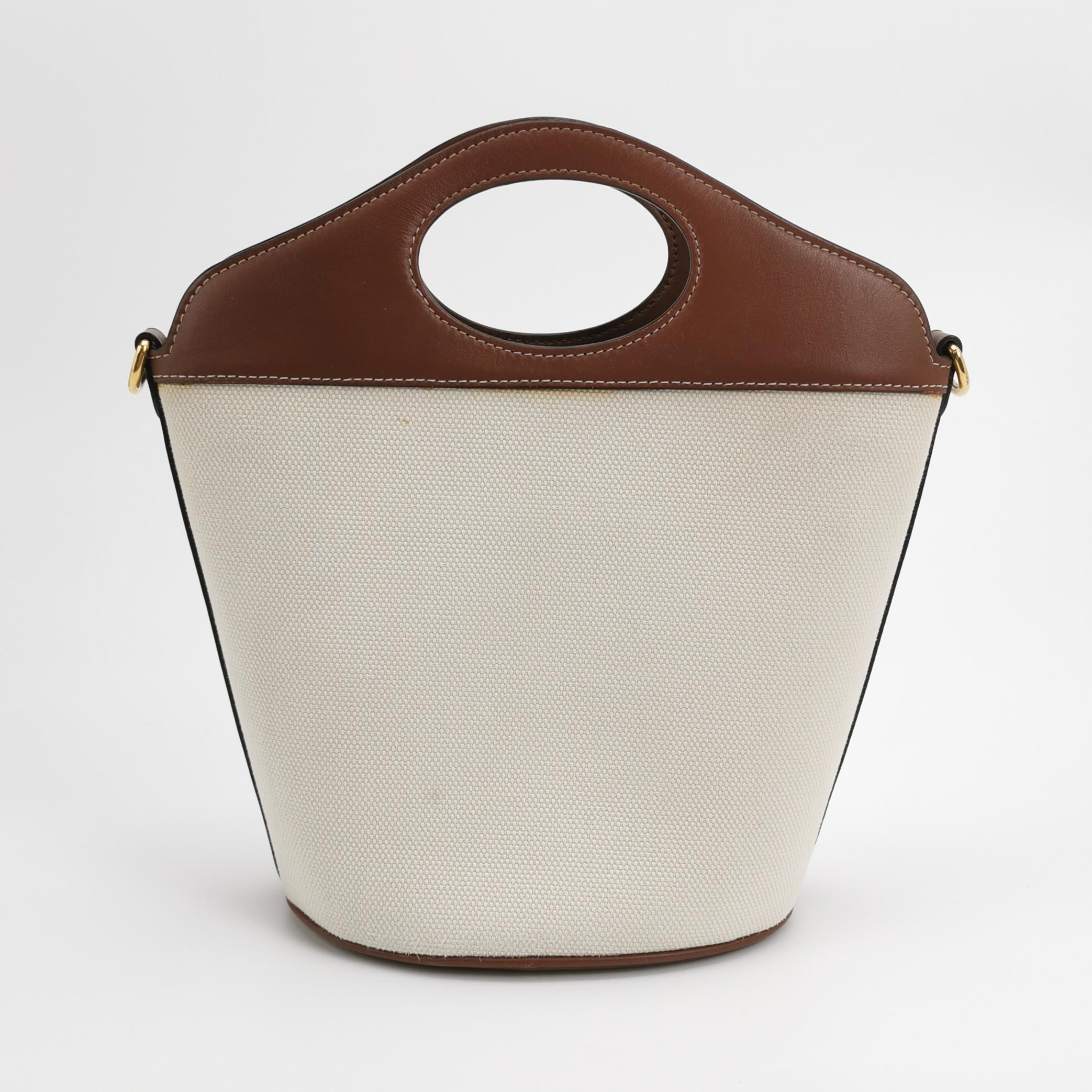 Burberry Logo Title Pocket Crossbody Bag Canvas and Leather — photo 5 of 23