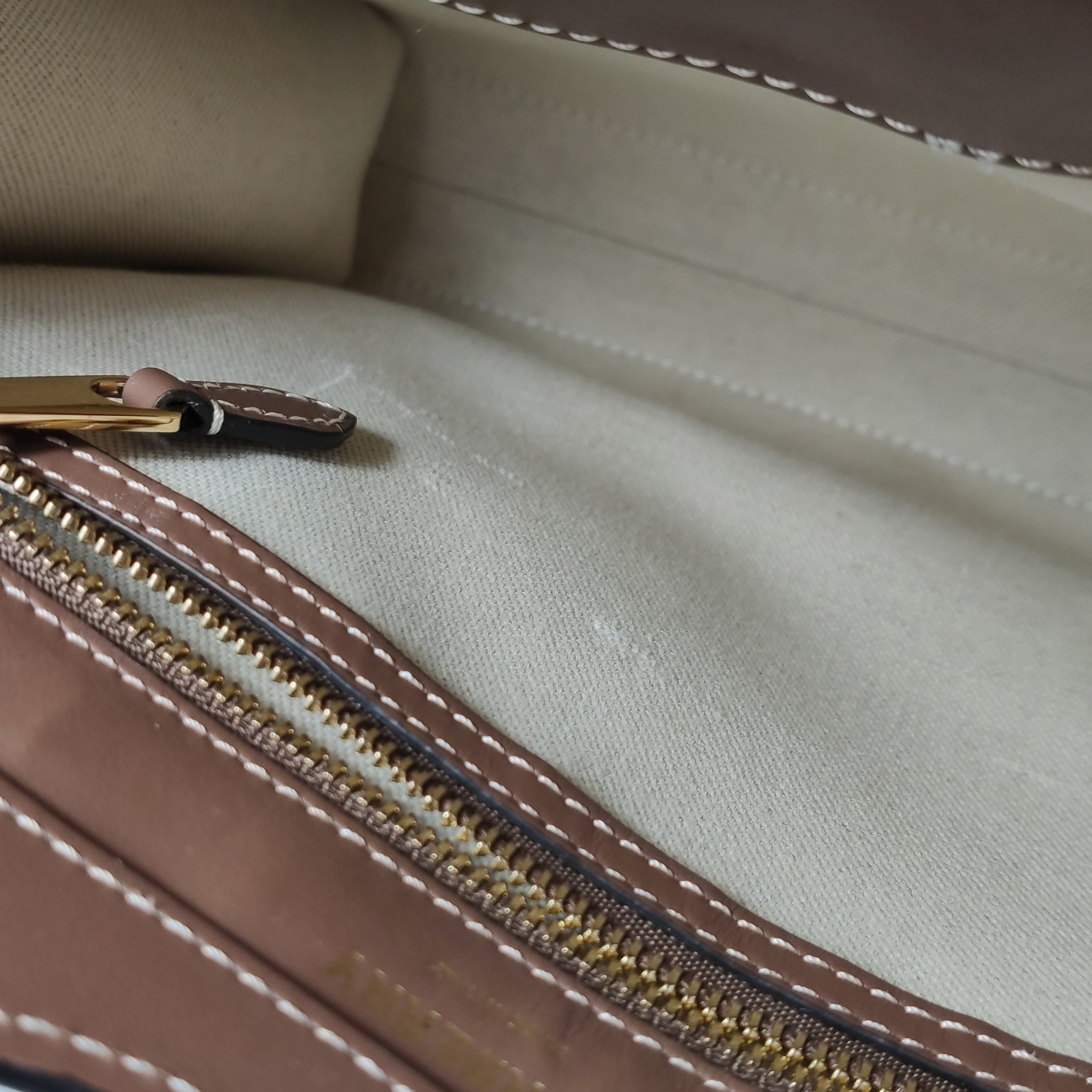 Burberry Logo Pocket Tote Canvas with Leather Mini — photo 9 of 15