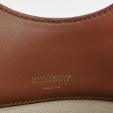 Burberry Logo Title Pocket Crossbody Bag Canvas and Leather — thumbnail 9