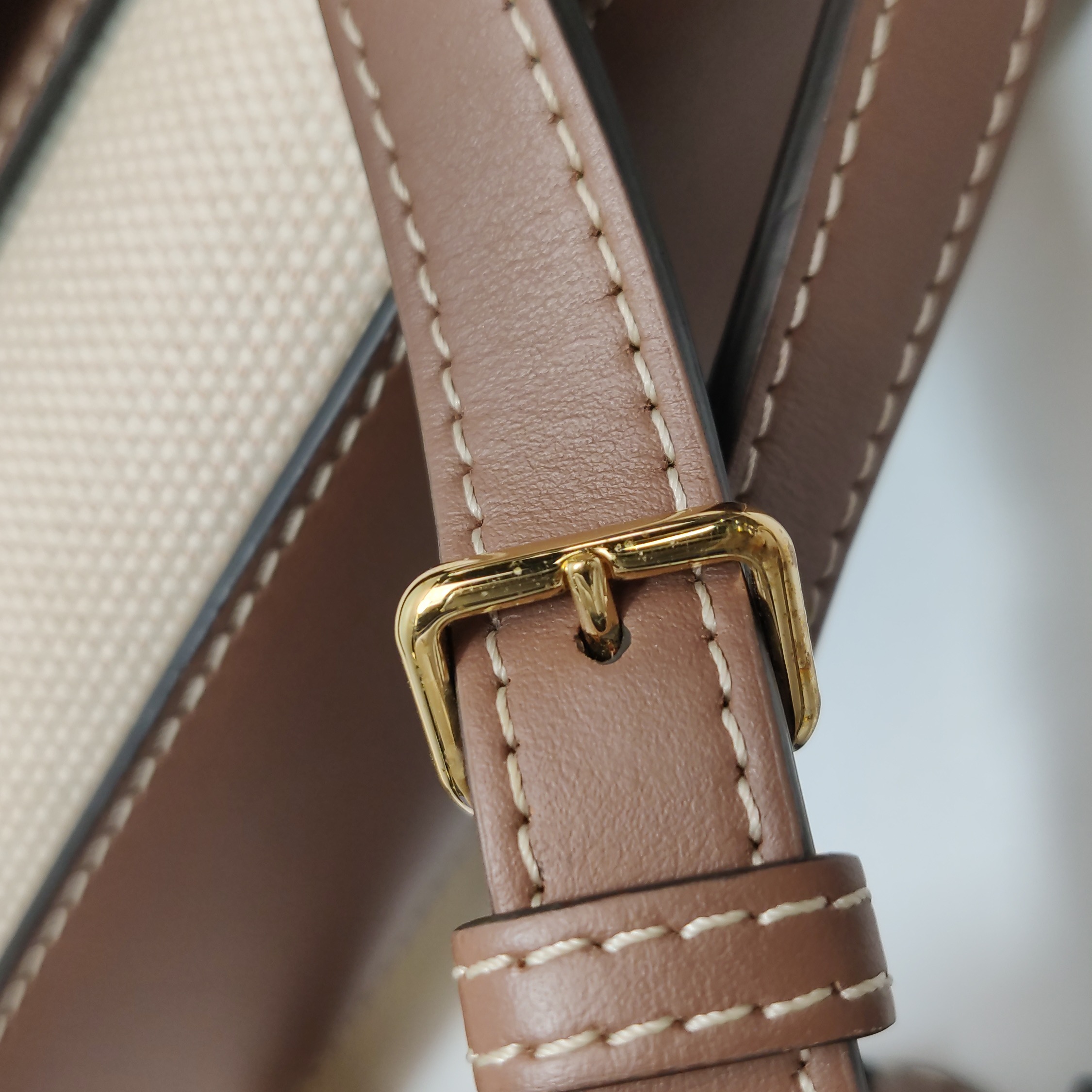 Burberry Logo Pocket Tote Canvas with Leather Mini — photo 15 of 15