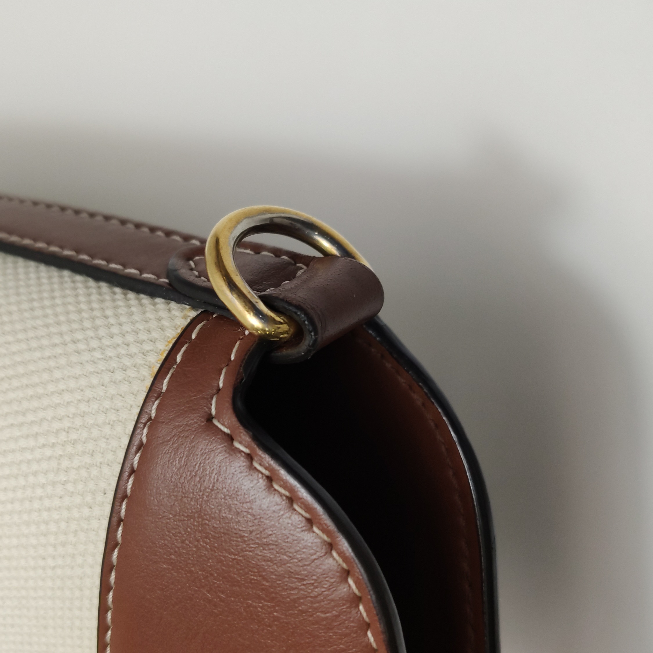 Burberry Logo Title Pocket Crossbody Bag Canvas and Leather — photo 12 of 23