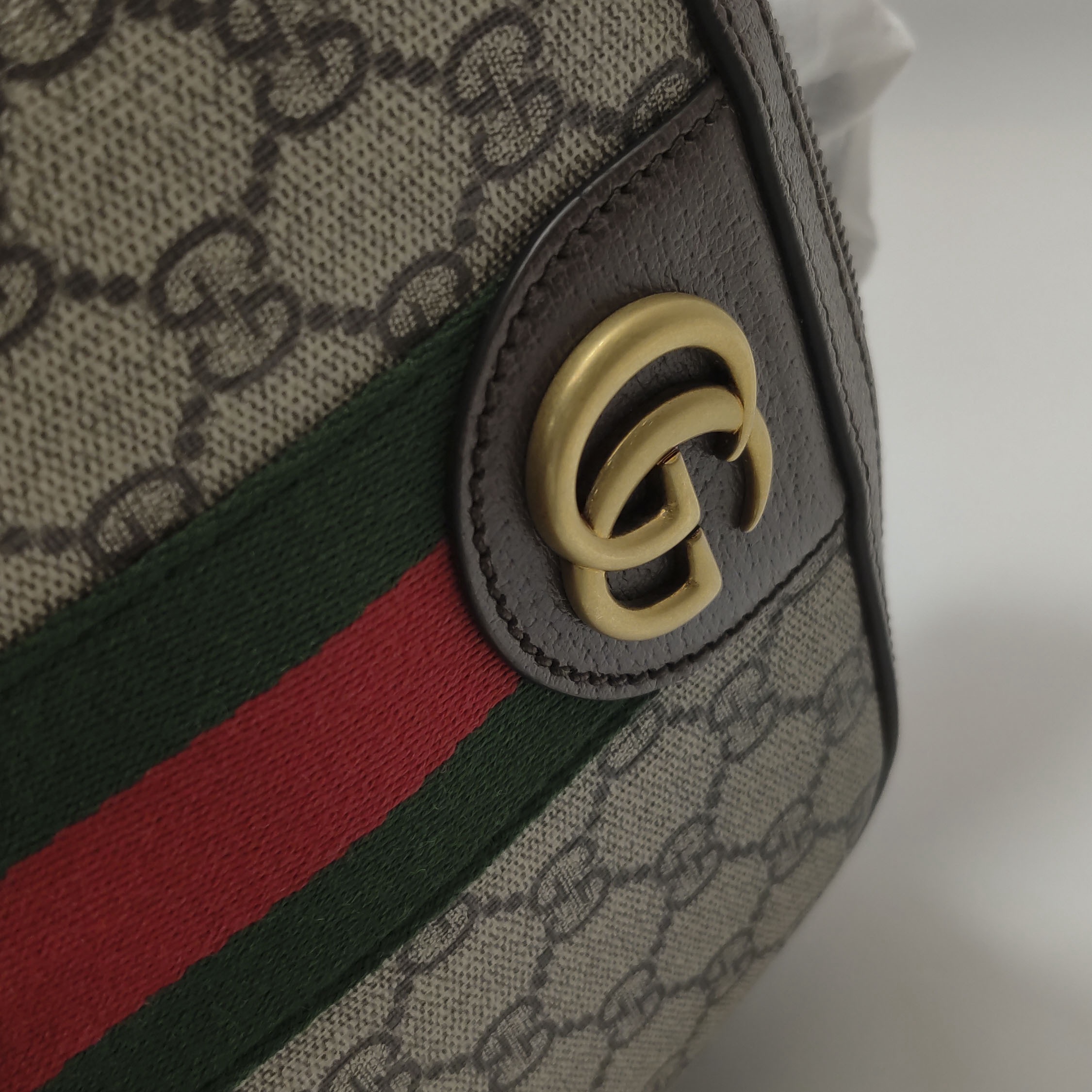 Gucci Ophidia Backpack GG Coated Canvas Medium — photo 10 of 14