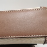 Burberry Logo Pocket Tote Canvas with Leather Mini — thumbnail 13