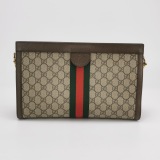 Gucci Ophidia Chain Shoulder Bag GG Coated Canvas Medium — thumbnail 5