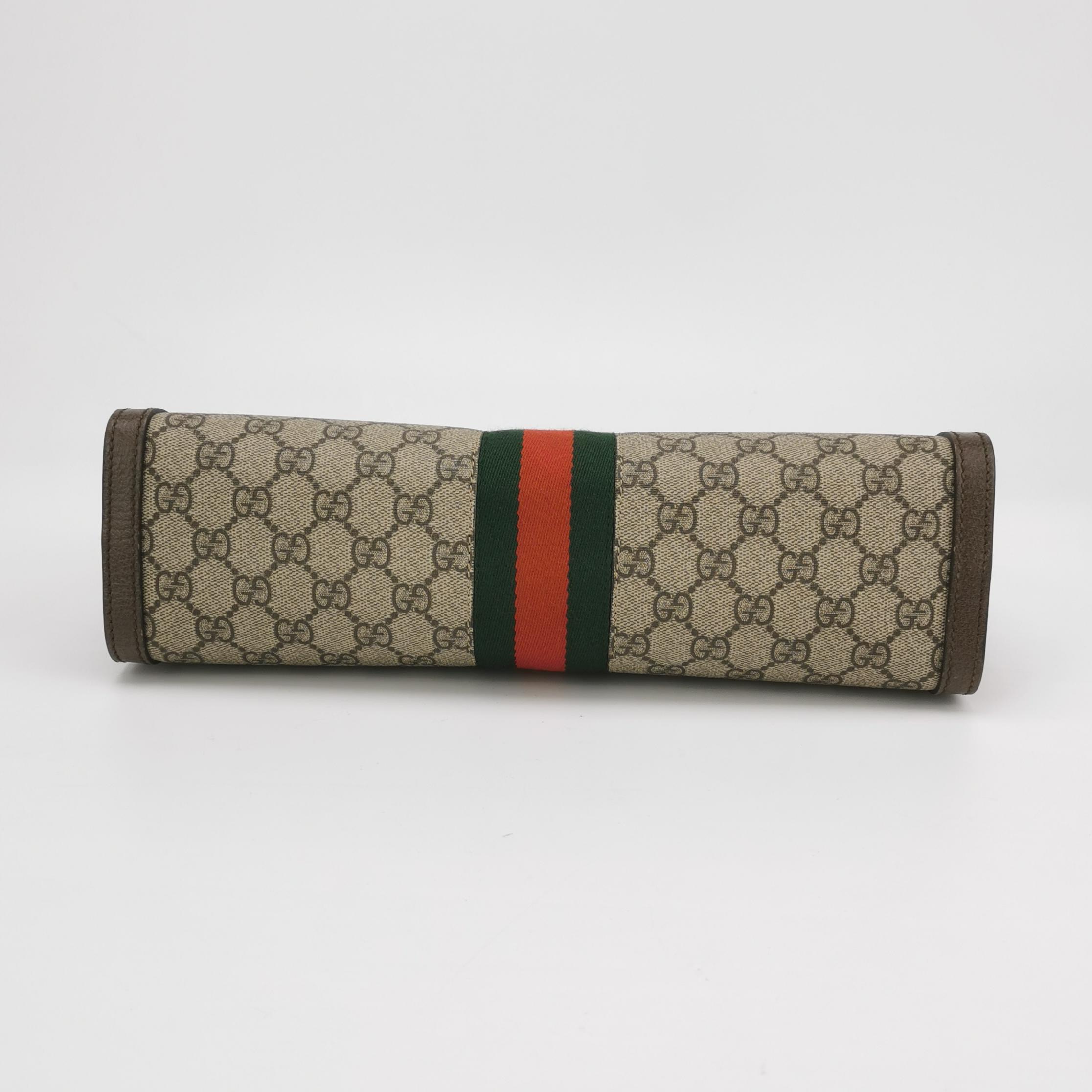 Gucci Ophidia Chain Shoulder Bag GG Coated Canvas Medium — photo 6 of 15