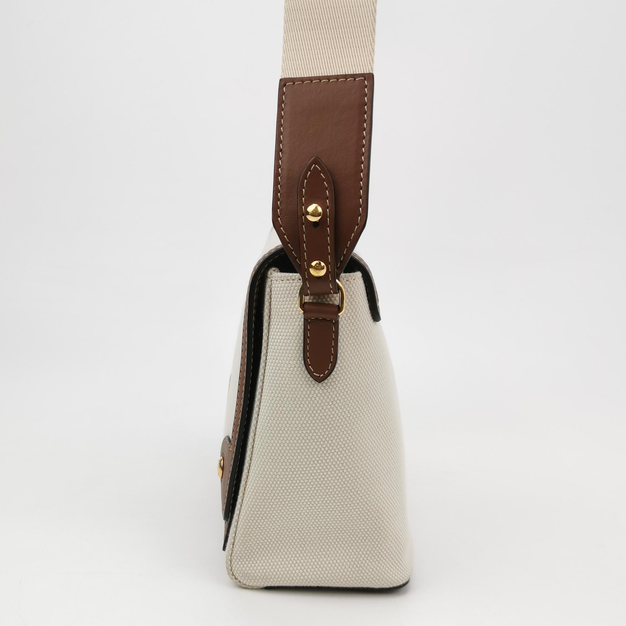 Burberry Note Crossbody Bag Canvas with Leather Medium — photo 3 of 19