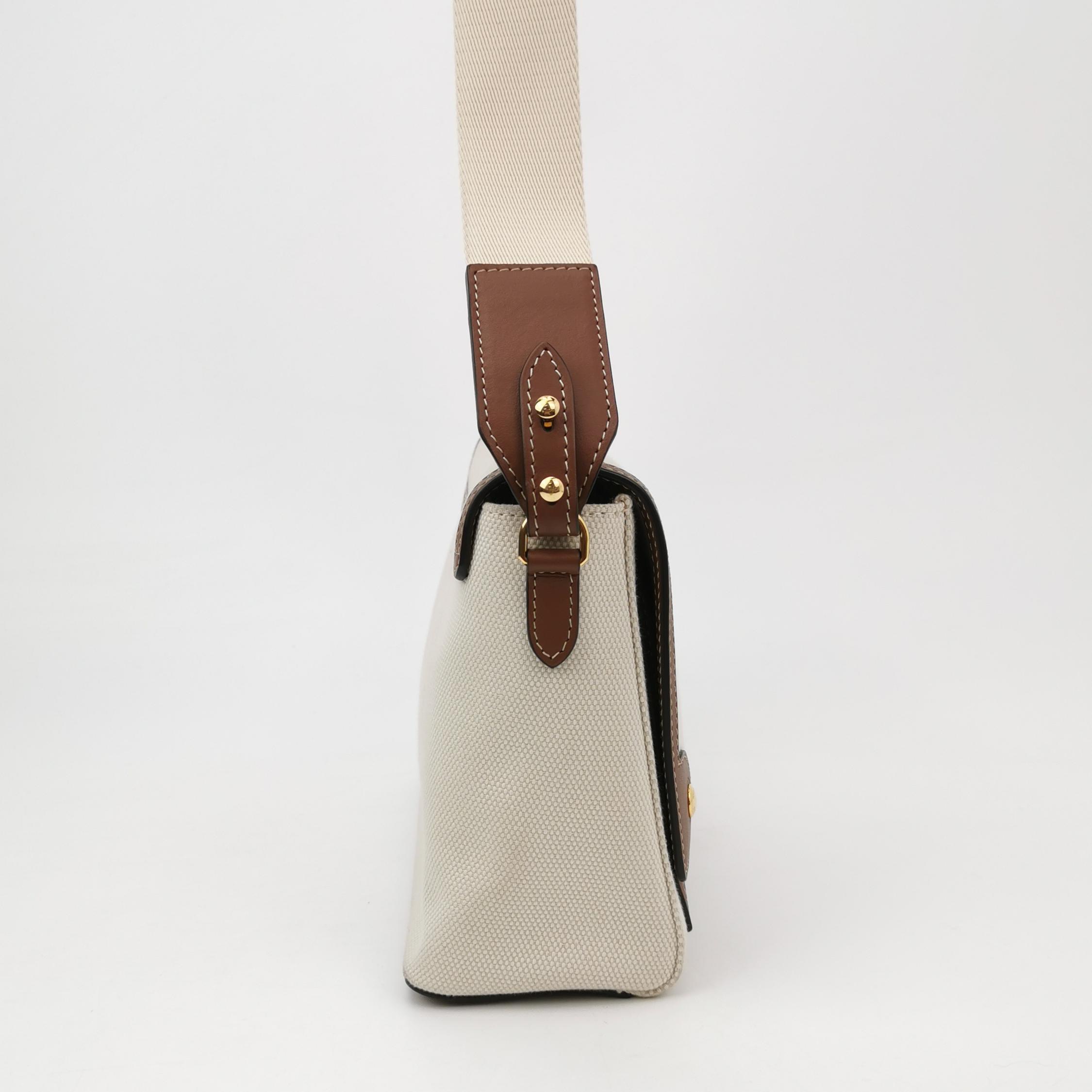 Burberry Note Crossbody Bag Canvas with Leather Medium — photo 4 of 19