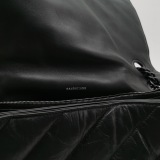 Balenciaga Crush Chain Flap Bag Quilted Crushed Calfskin Large — thumbnail 8