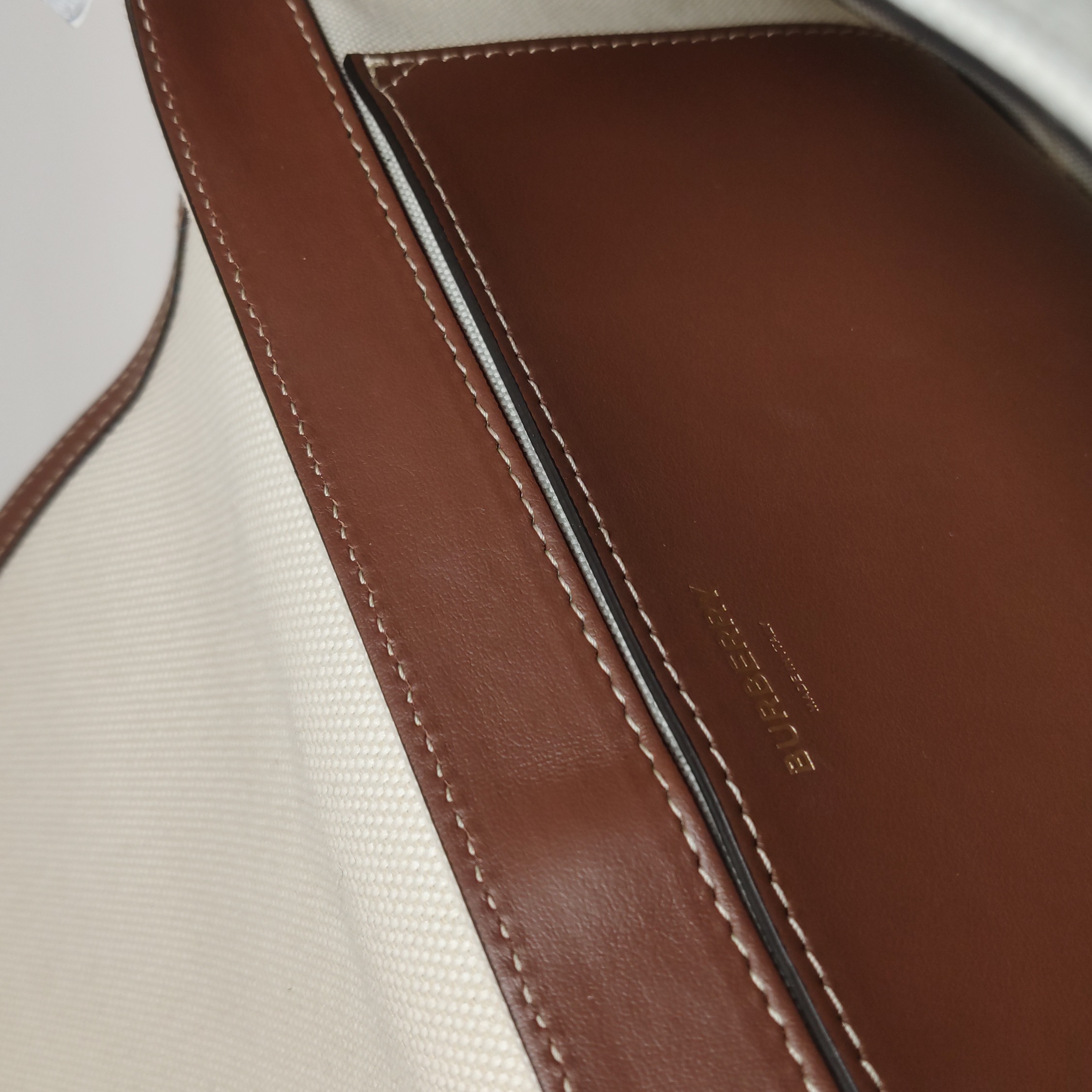 Burberry Note Crossbody Bag Canvas with Leather Medium — photo 9 of 19