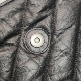 Balenciaga Crush Chain Flap Bag Quilted Crushed Calfskin Large — thumbnail 12