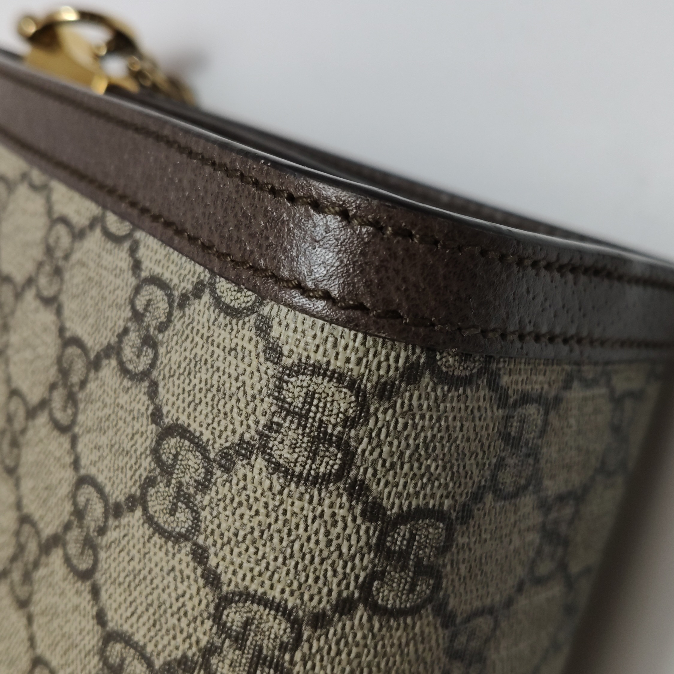 Gucci Ophidia Chain Shoulder Bag GG Coated Canvas Medium — photo 12 of 15