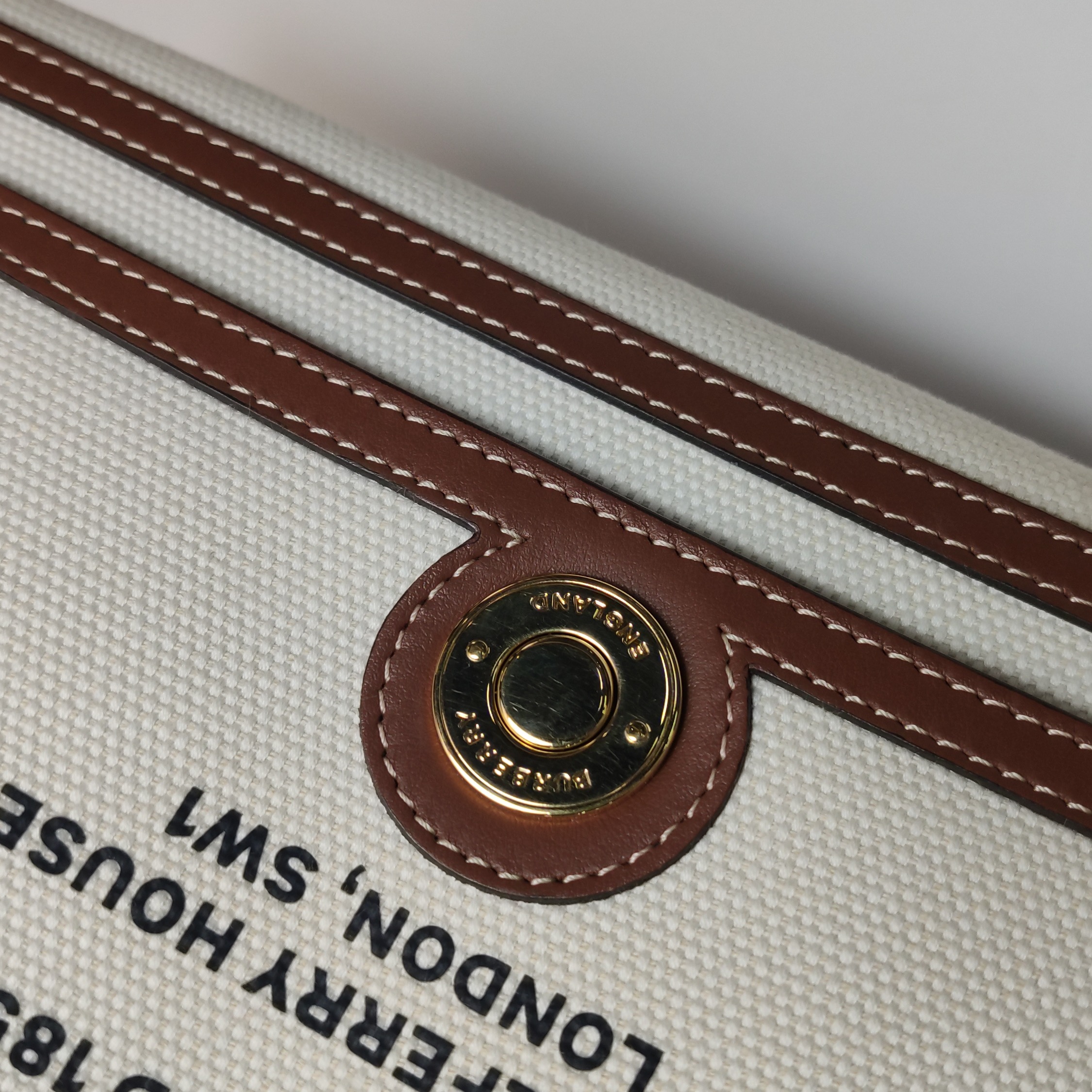 Burberry Note Crossbody Bag Canvas with Leather Medium — photo 11 of 19