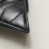 Balenciaga Crush Chain Flap Bag Quilted Crushed Calfskin Large — thumbnail 14