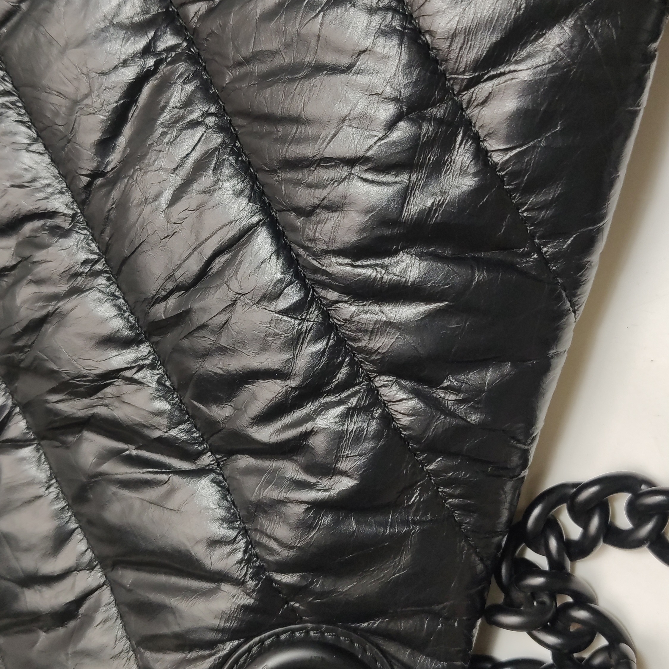 Balenciaga Crush Chain Flap Bag Quilted Crushed Calfskin Large — photo 15 of 16
