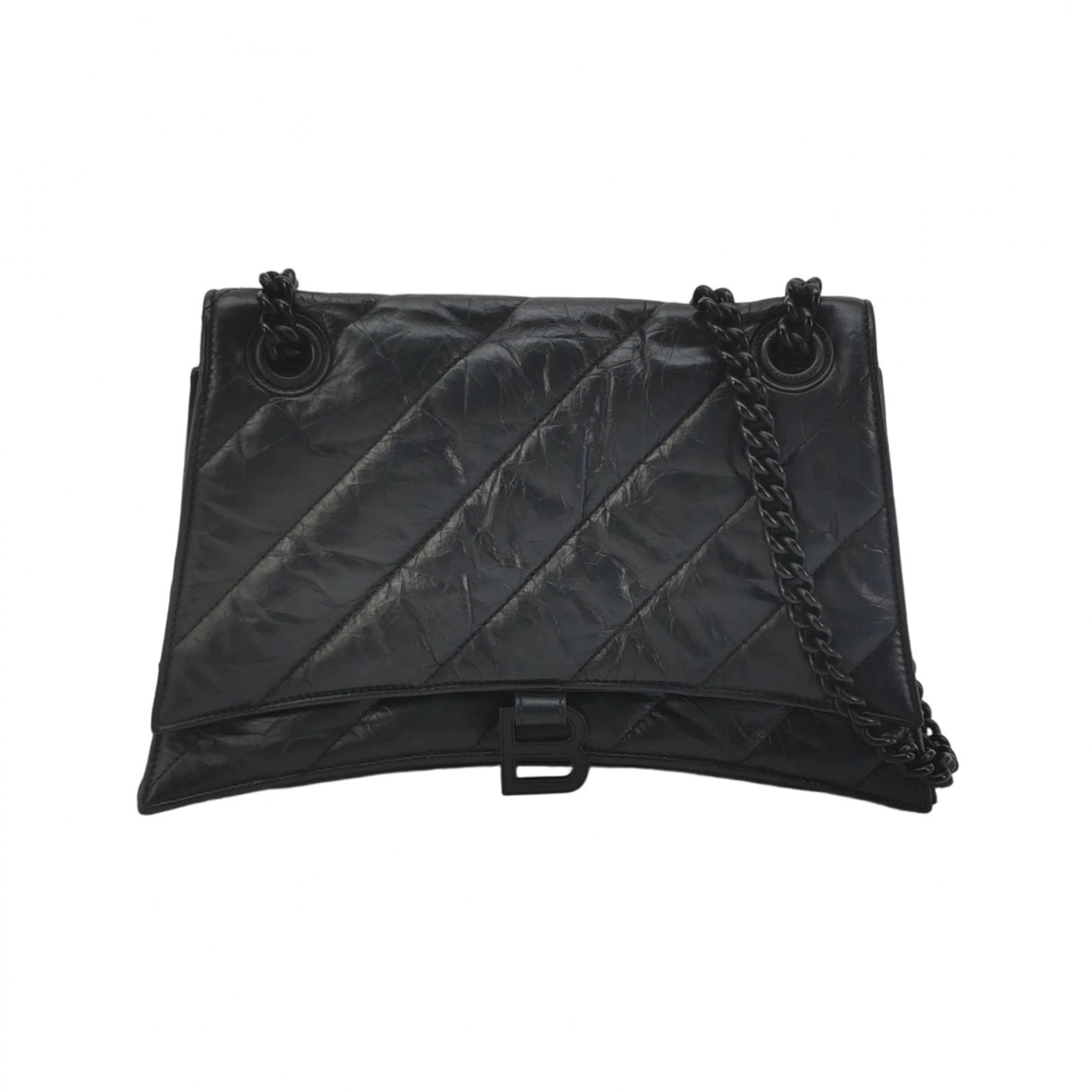 Balenciaga Crush Chain Flap Bag Quilted Crushed Calfskin Medium — photo 1 of 15