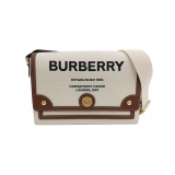 Burberry Note Crossbody Bag Canvas with Leather Medium — thumbnail 1