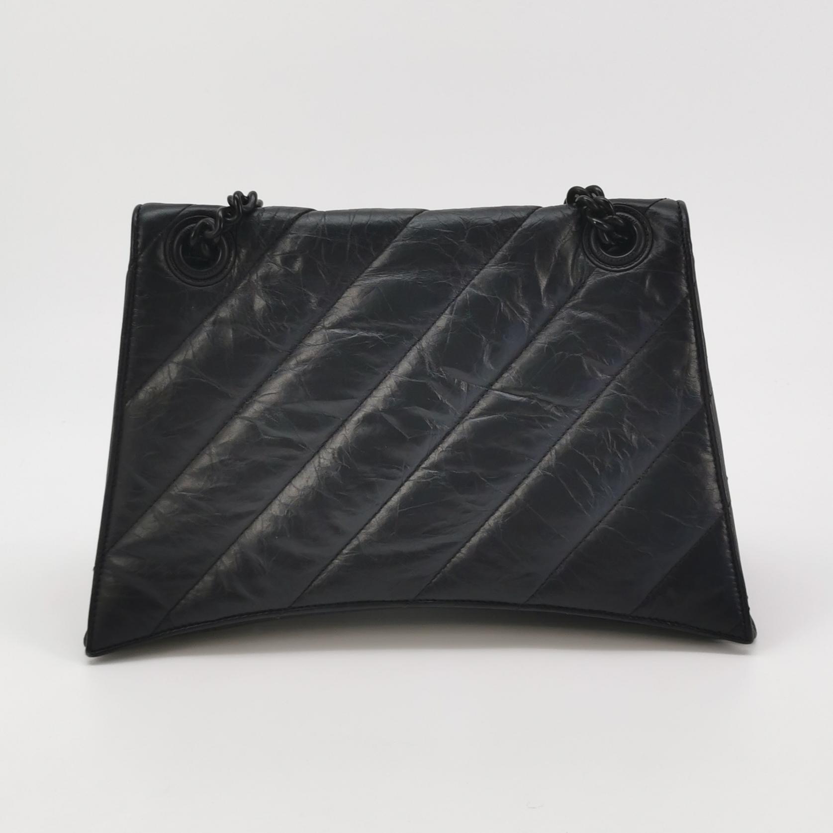 Balenciaga Crush Chain Flap Bag Quilted Crushed Calfskin Medium — photo 3 of 15