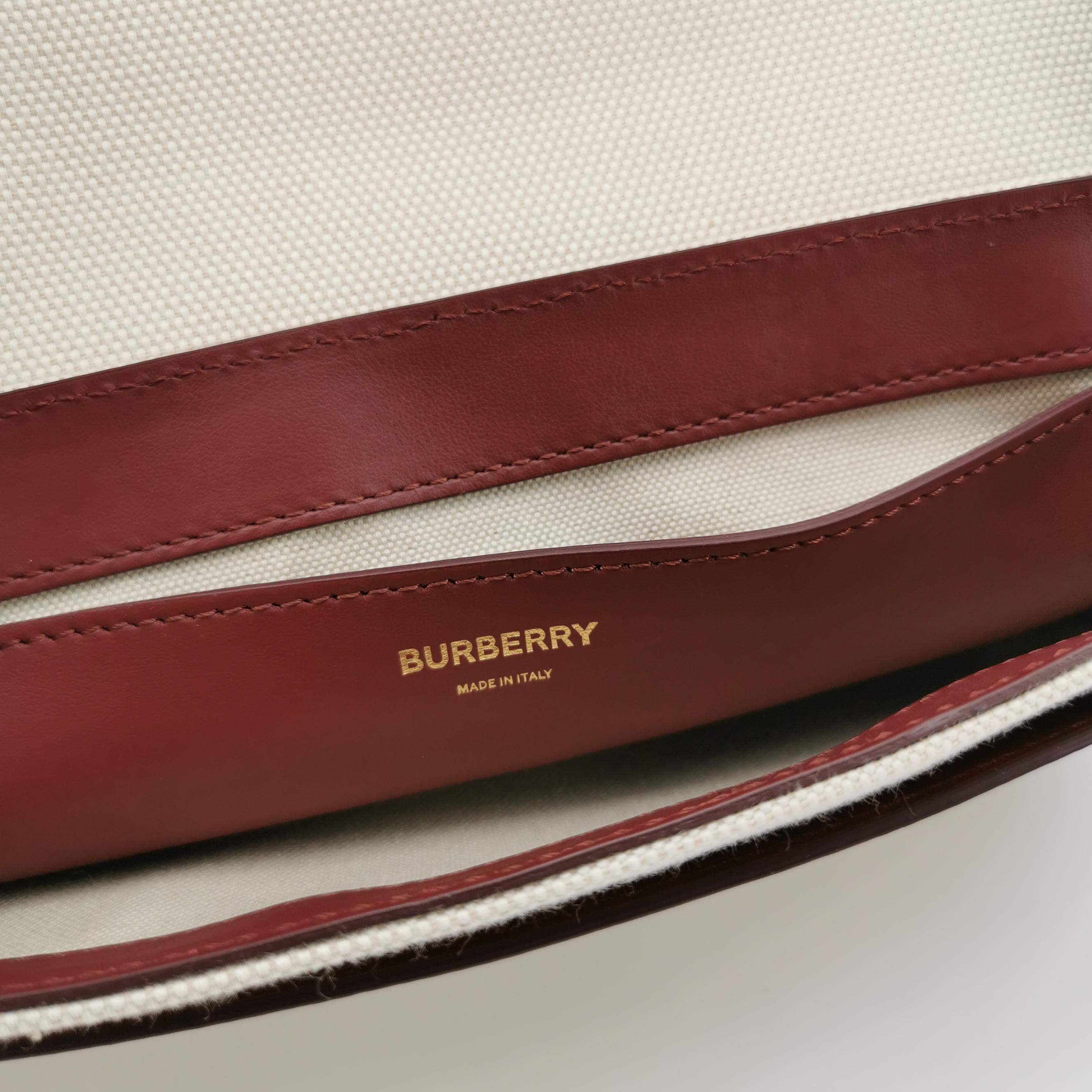Burberry Note Crossbody Bag Canvas with Leather Medium — photo 8 of 24