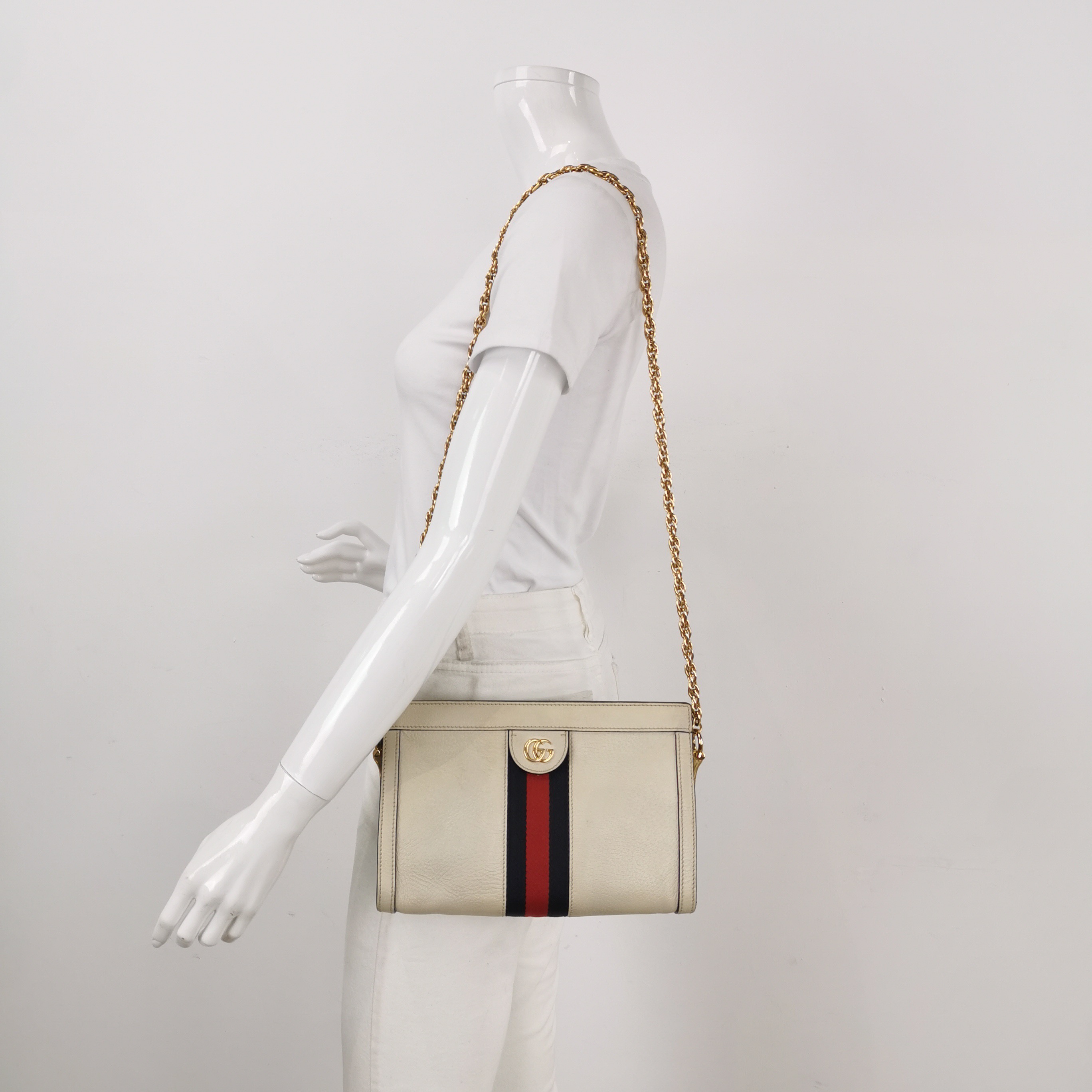 Gucci Ophidia Chain Shoulder Bag Leather Small  — alternate view