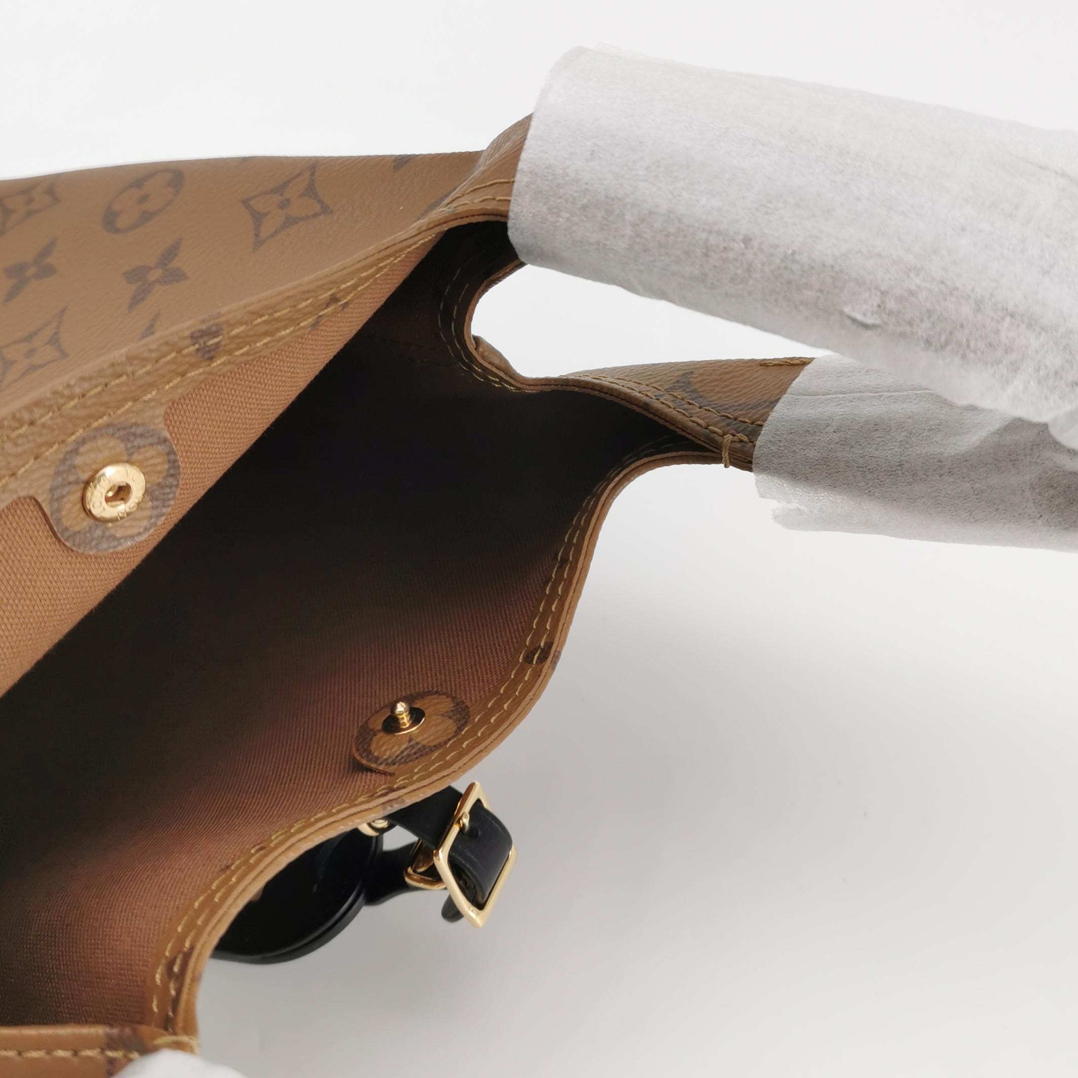 Louis Vuitton(LV) Atlantis Handbag Reverse Monogram Canvas BB — photo 7 of 12