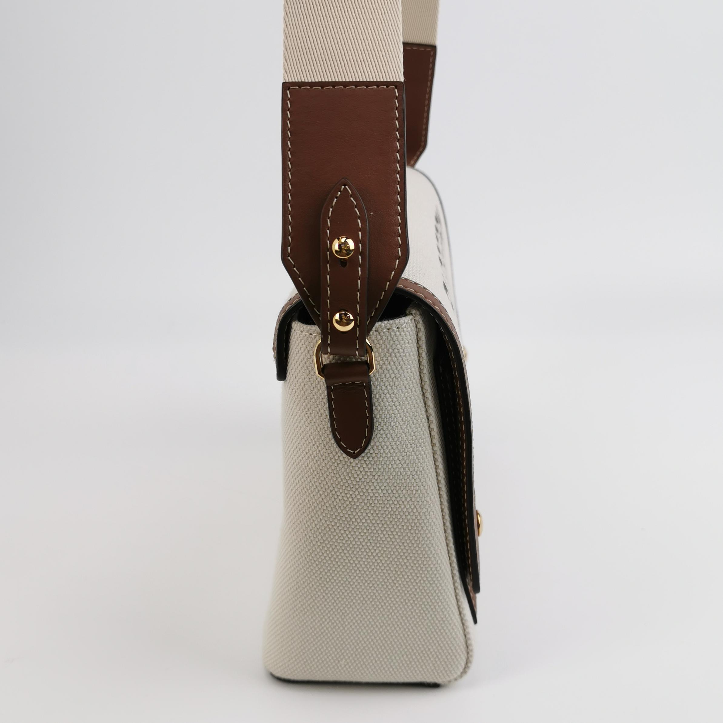 Burberry Note Crossbody Bag Canvas with Leather Medium — photo 4 of 18