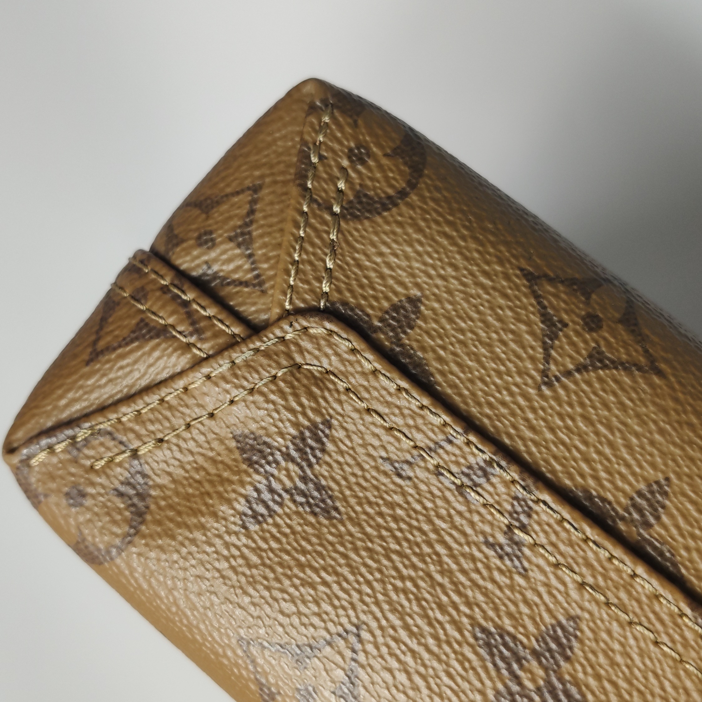 Louis Vuitton(LV) Atlantis Handbag Reverse Monogram Canvas BB — photo 12 of 16