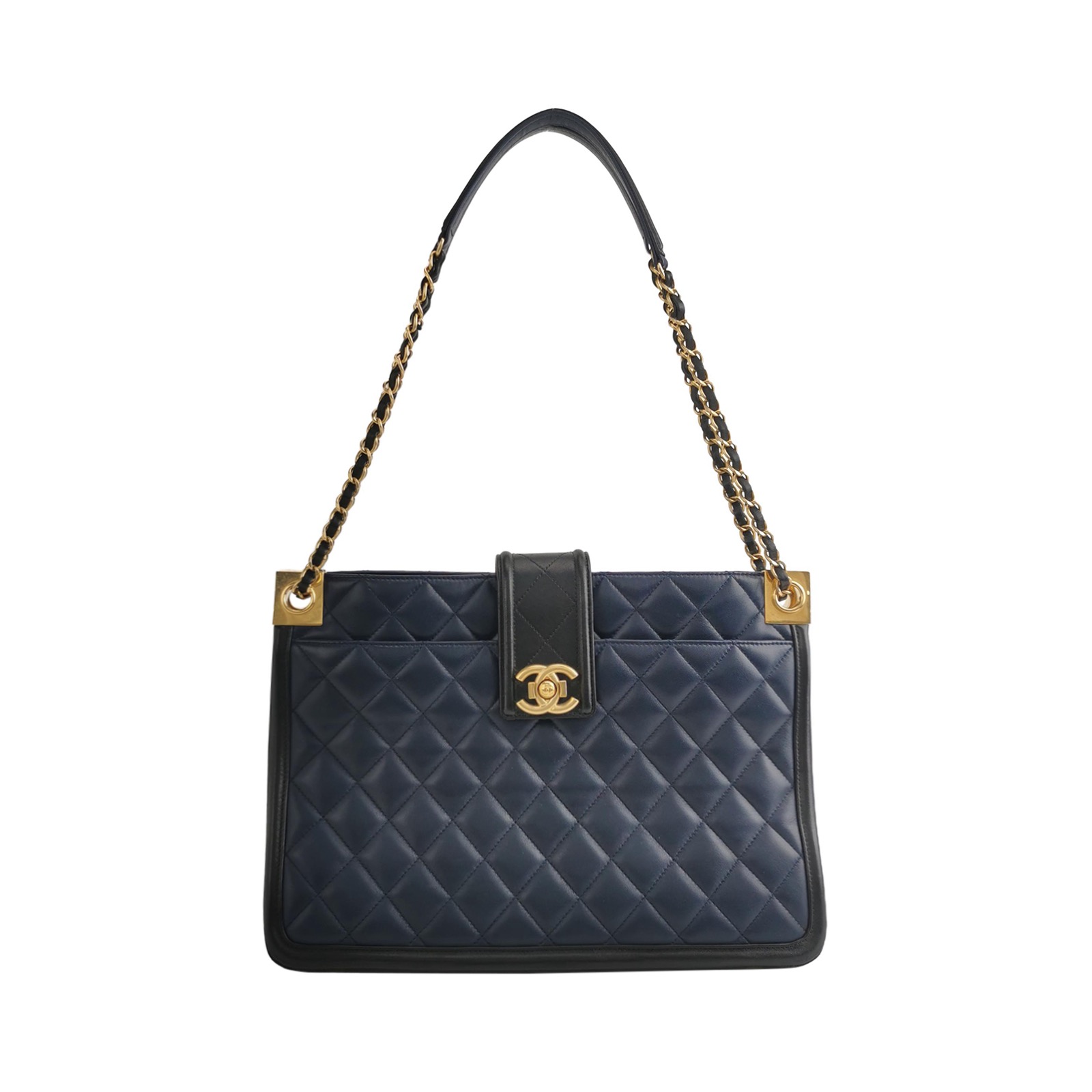 Chanel Grand Shopping Tote Quilted Caviar — photo 1 of 23