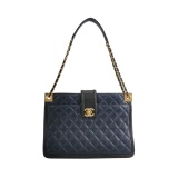Chanel Grand Shopping Tote Quilted Caviar — thumbnail 1
