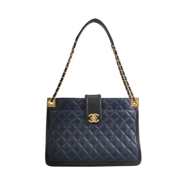 Chanel Grand Shopping Tote Quilted Caviar — pre-owned, Vierlot